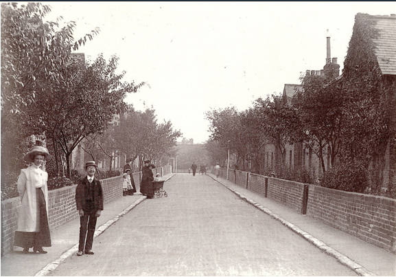 The cottages as they were